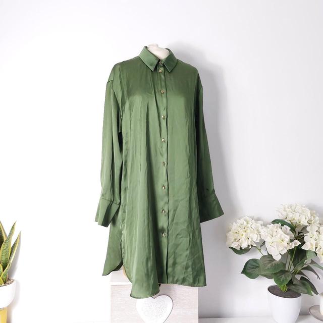 Zara Women's Shirt - Green - 10 on Productcaster.