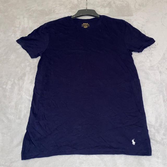 Polo Ralph Lauren Men's T-shirt - Navy - M on Productcaster.