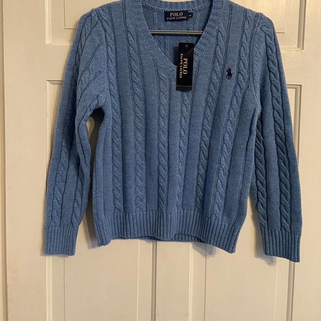 Polo Ralph Lauren Women's Jumper - Blue - 12 on Productcaster.