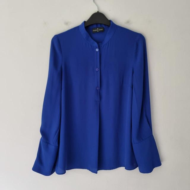 Designer Women's Blouse - Blue - 12 on Productcaster.