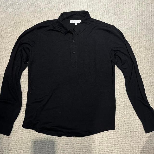 Orlebar Brown Men's Polo shirt - Black - L on Productcaster.