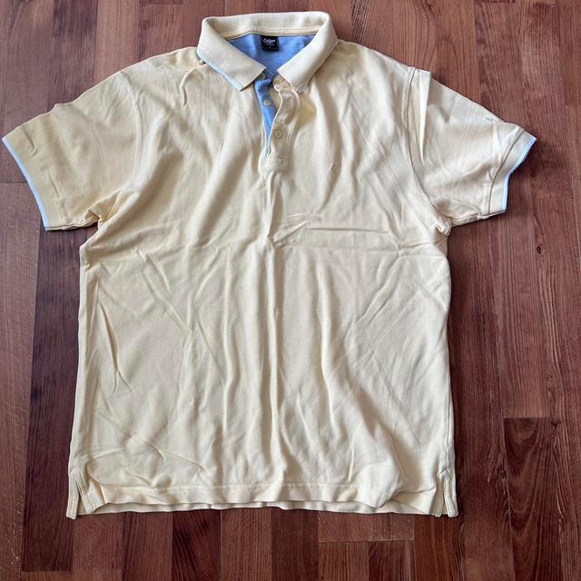 Cotton Traders Men's Polo shirt - Yellow - L on Productcaster.