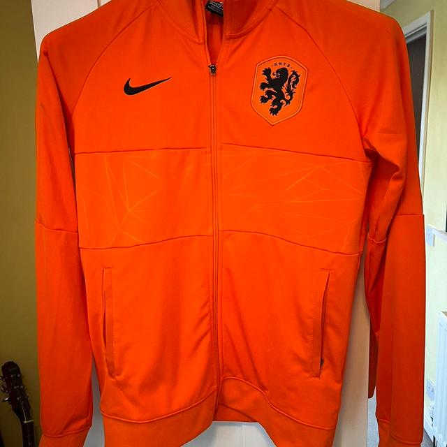 Nike Men's Sweatshirt - Orange - S on Productcaster.