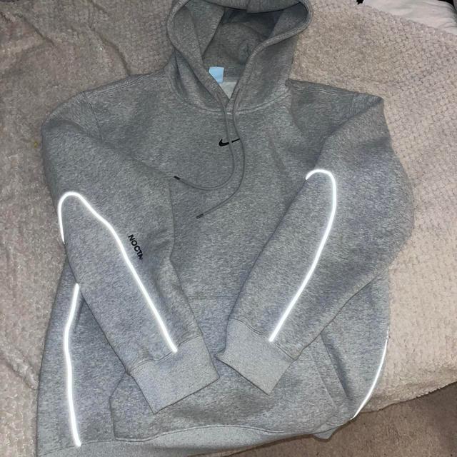 Nike Men's Hoodie - Grey - L on Productcaster.