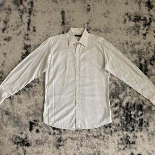 Gucci Men's Shirt - White/Grey - M on Productcaster.