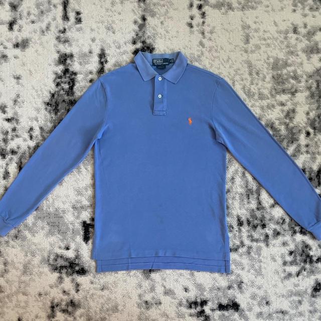 Ralph Lauren Men's Polo shirt - Blue - S on Productcaster.