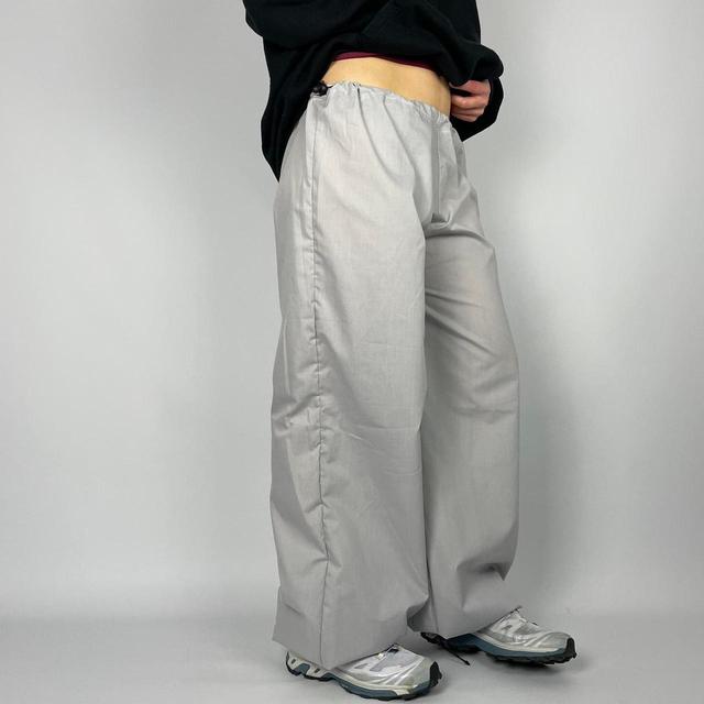 Women's Wide leg Trousers - Grey - 28" on Productcaster.