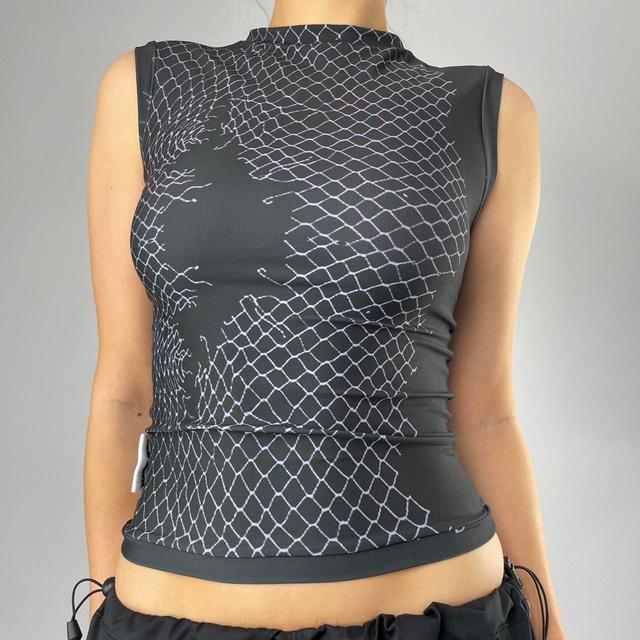 Handmade Women's Top - Black - L on Productcaster.