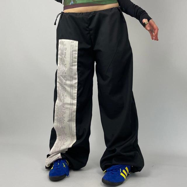 Handmade Women's Trousers - Black/Multi - 28" on Productcaster.