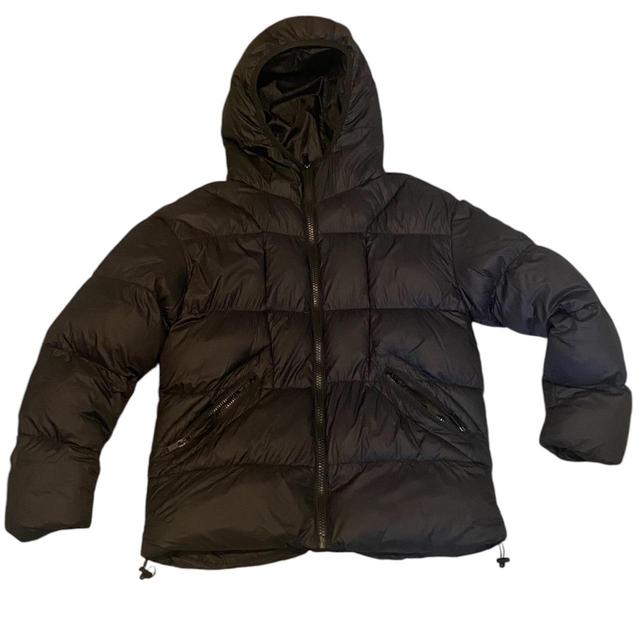 Men's Puffer Jacket - Black - S on Productcaster.