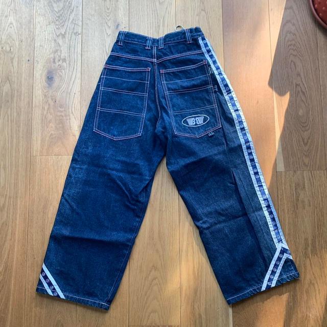 Vintage Men's Jeans - Navy/White - 25" on Productcaster.