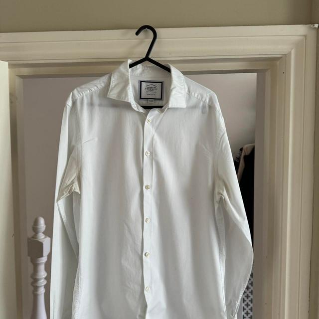 Charles Tyrwhitt Men's Shirt - White - M on Productcaster.