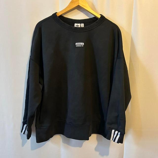 Adidas Women's Sweatshirt - Black - 22 on Productcaster.