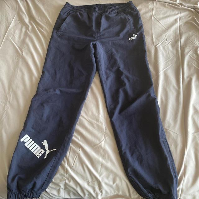 Puma Women's Sweatpants - Navy - UK 10 on Productcaster.