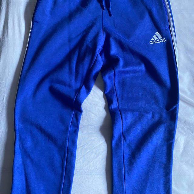 Adidas Men's Sweatpants - Blue - S on Productcaster.