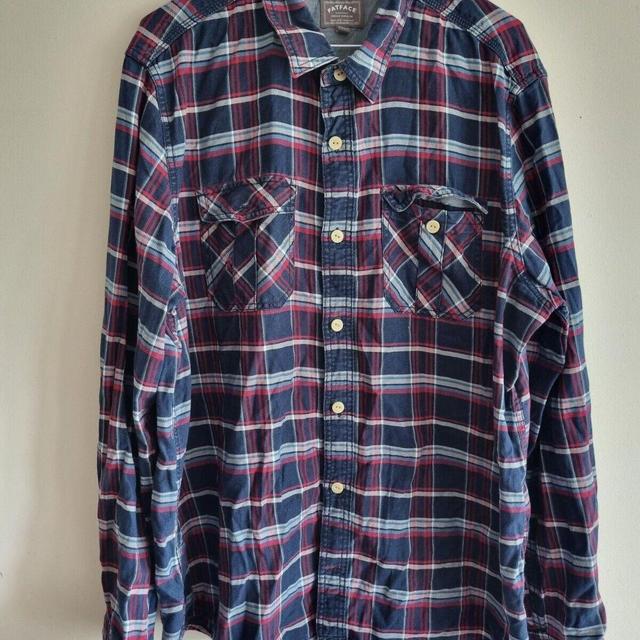 Preloved Men's Shirt - Blue - XL on Productcaster.