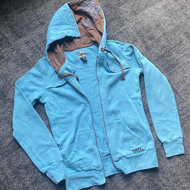 Oakley Women's Hoodie - Blue - 8 on Productcaster.