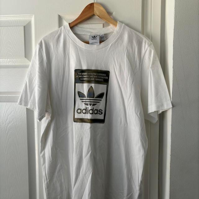 Adidas Originals Men's T-shirt - White - L on Productcaster.