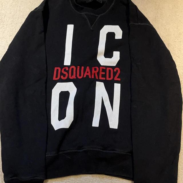 Dsquared2 Men's Sweatshirt - Black - S on Productcaster.