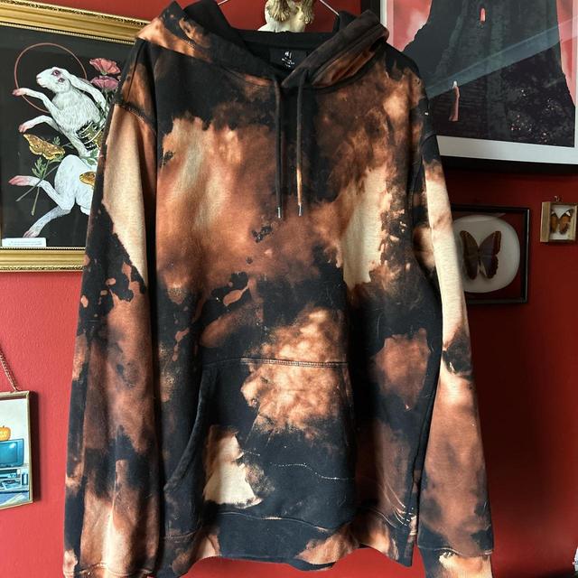 H&M Men's Hoodie - Multi/Black - XL on Productcaster.