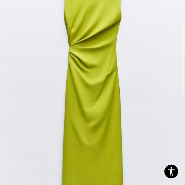 Zara Women's Dress - Green - S on Productcaster.