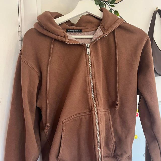 Brandy Melville Women's Hoodie - Brown - One size on Productcaster.