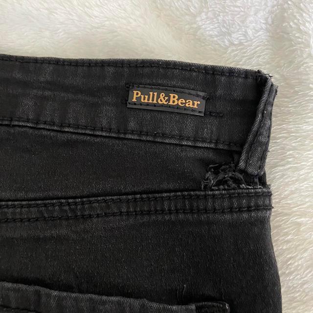 Pull&Bear Women's Skinny Jeans - Black - UK 6 on Productcaster.