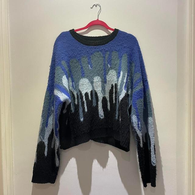 The Ragged Priest Women's Jumper - Blue/Black - M on Productcaster.