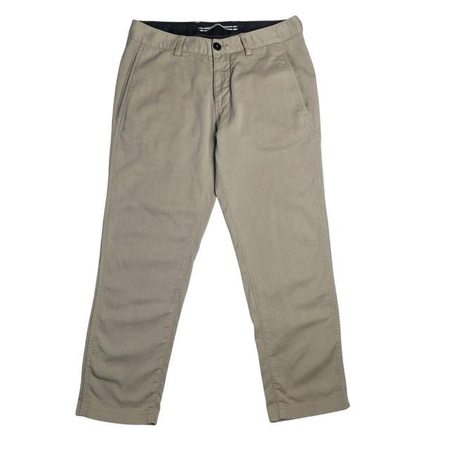 Stone Island Men's Slim Chino Trousers - Khaki - 30" on Productcaster.