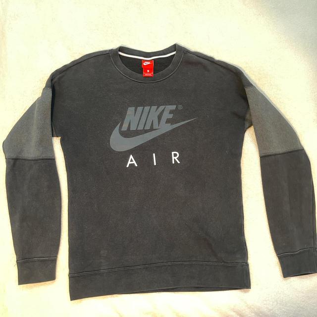 Nike Men's Jumper - Black/Grey - S on Productcaster.