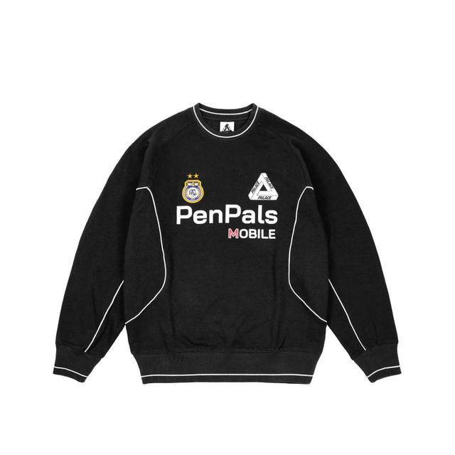 Palace Men's Sweatshirt - Black/Grey - L on Productcaster.