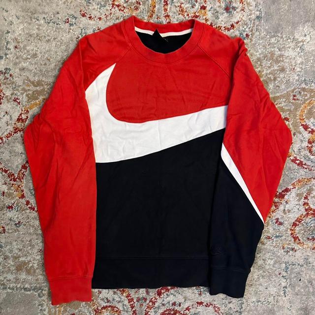 Nike Men's Sweatshirt - Black - L on Productcaster.