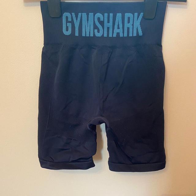 Gymshark Women's Shorts - Navy/Blue - S on Productcaster.