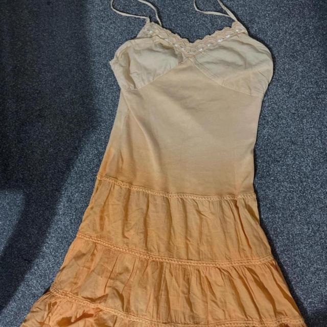 Women's Dress - Orange/Tan - M on Productcaster.