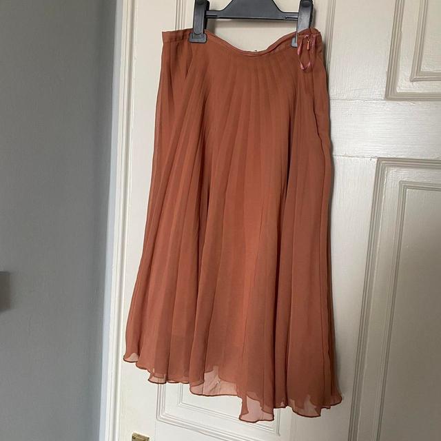 New Look Women's Festival Skirt - Orange - UK 10 on Productcaster.