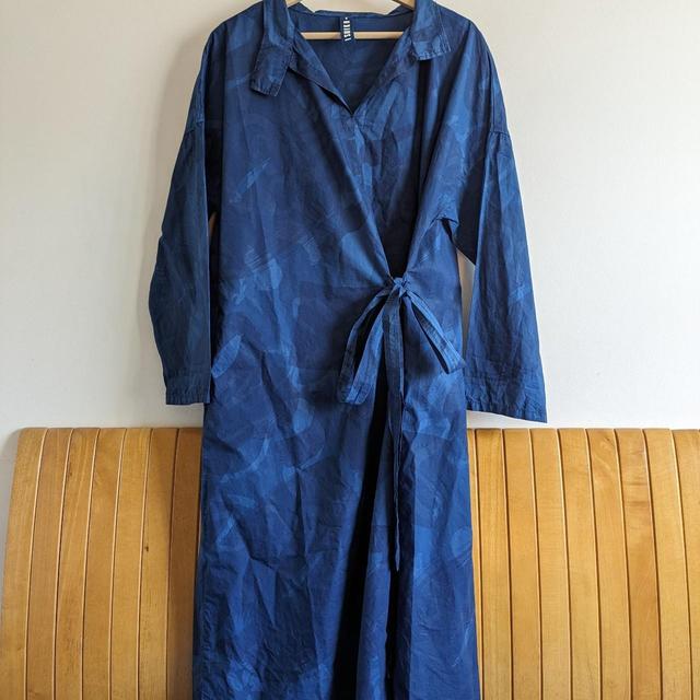 Toast Women's Shirt Dress - Blue - 12 on Productcaster.