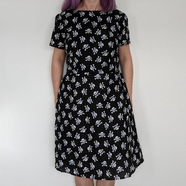 Handmade Women's Midi Dress - Black - 10 on Productcaster.