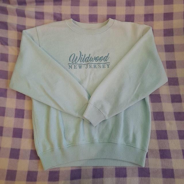 Vintage Women's Jumper - Blue/Green - XXL on Productcaster.