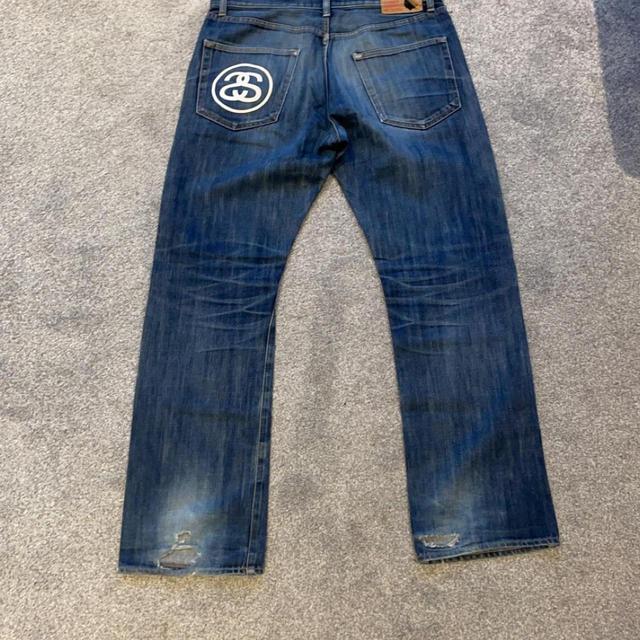 Stüssy Men's Jeans - Blue - 32" on Productcaster.