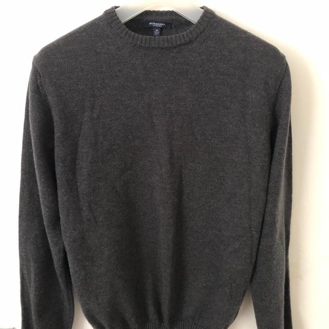 Burberry Men's Jumper - Grey - M on Productcaster.