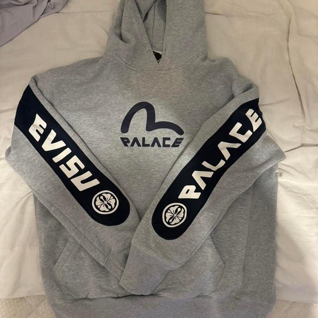 Palace Men's Hoodie - Grey - M on Productcaster.