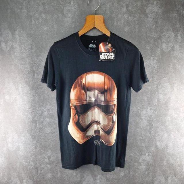 Star Wars Men's T-shirt - Black - S on Productcaster.