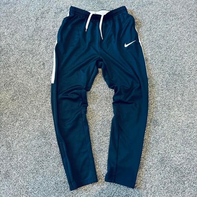 Nike Kids' Sweatpants - Navy/White on Productcaster.