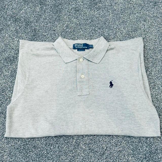 Polo Ralph Lauren Big & Tall Men's Polo shirt - Grey - M on Productcaster.