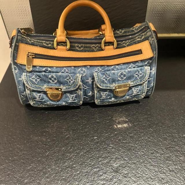 Louis Vuitton Women's Clutch bags - Blue/Tan on Productcaster.