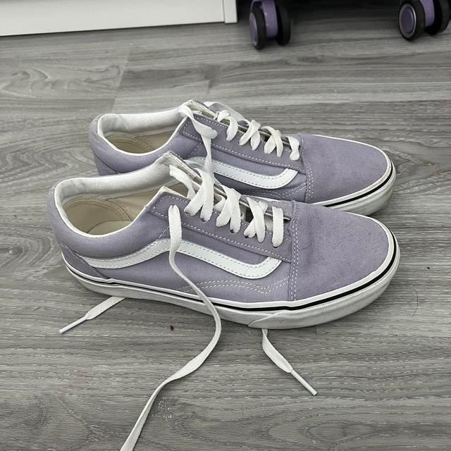 Vans Women's Trainers - Purple - UK 6 on Productcaster.