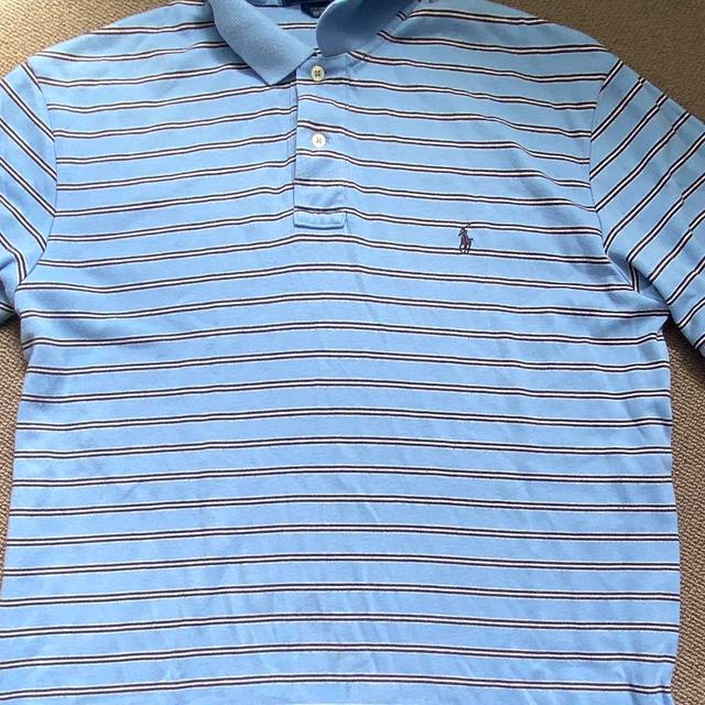 Ralph Lauren Men's Polo shirt - Blue - M on Productcaster.