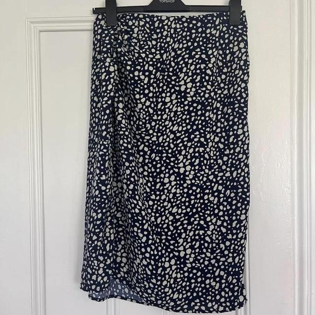 Missguided Women's Skirt - Blue/White - UK 8 on Productcaster.