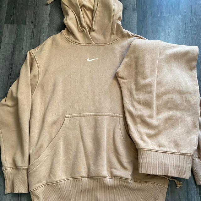 Nike Women's Hoodie - Tan/Brown - 6 on Productcaster.