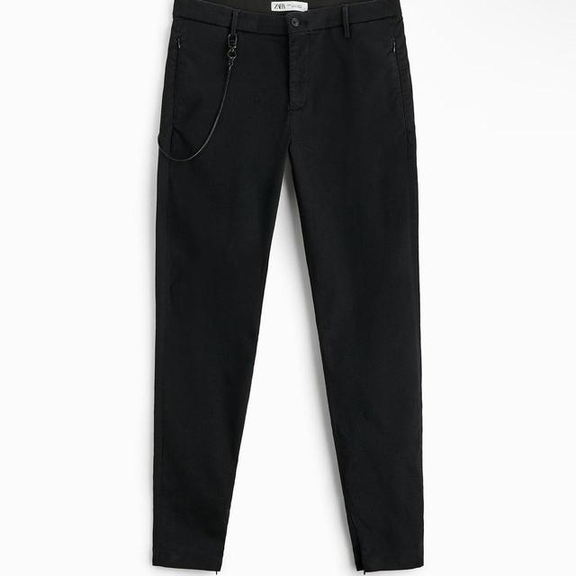 Zara Women's Trousers - Black - UK 10 on Productcaster.